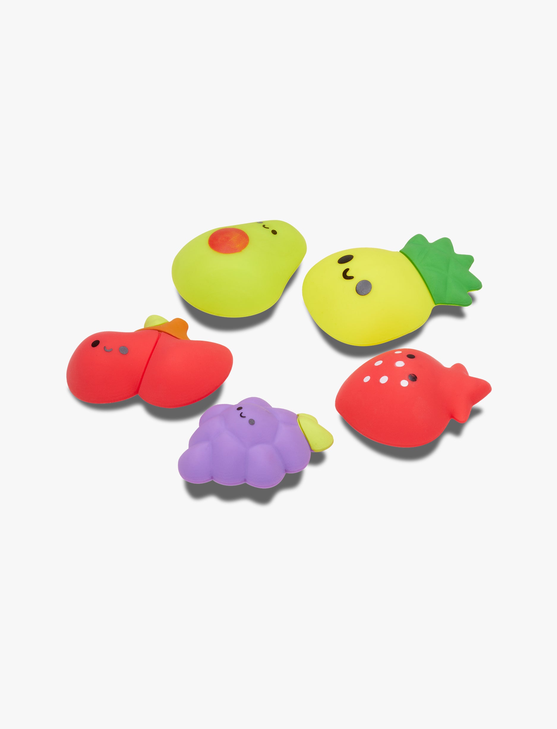 Crocs Squish Fruits -  מארז 5 ג'יביטים קרוקס