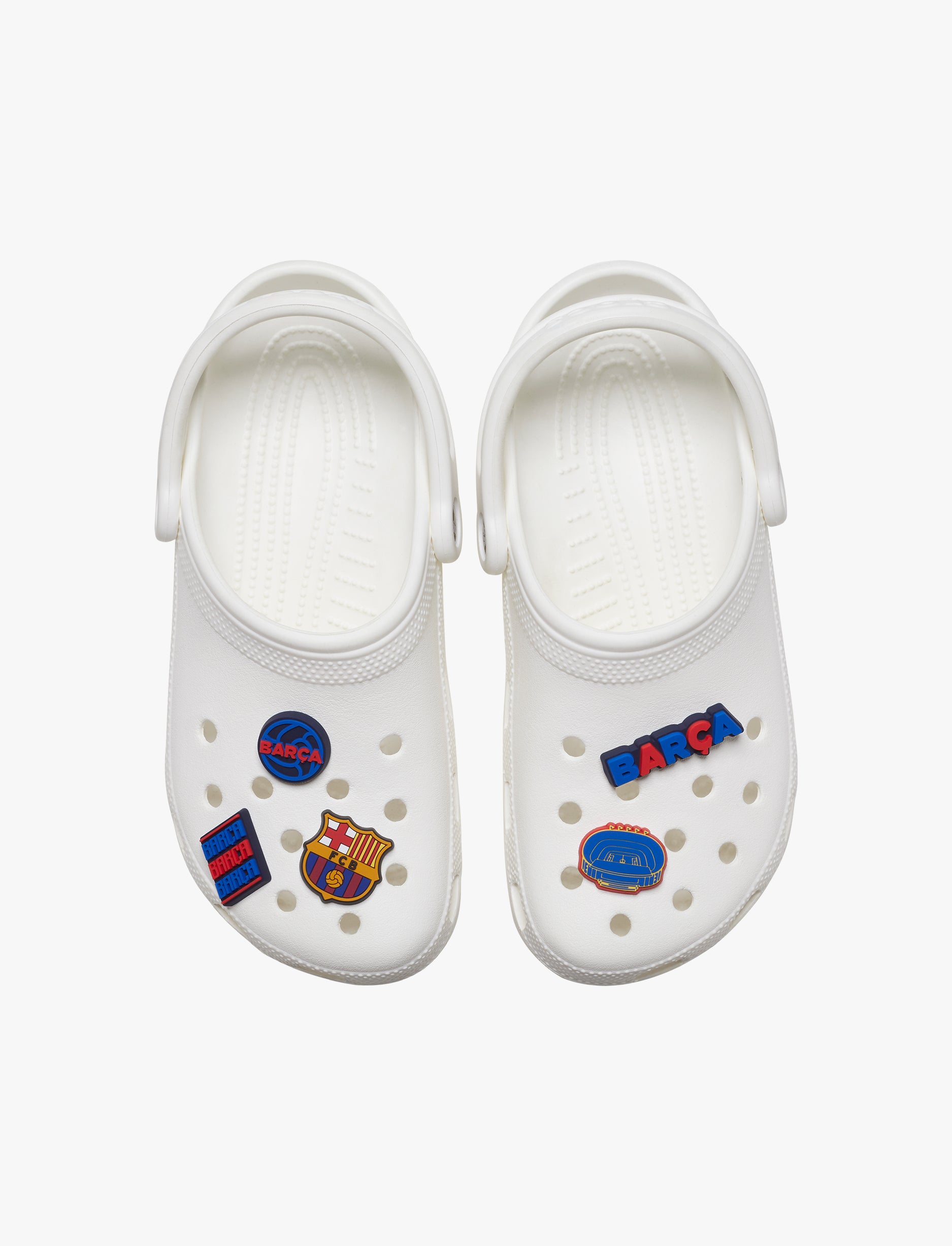 Crocs Jibbitz Barcelona FC 5 Pack - מארז 5 ג'יביטים קרוקס