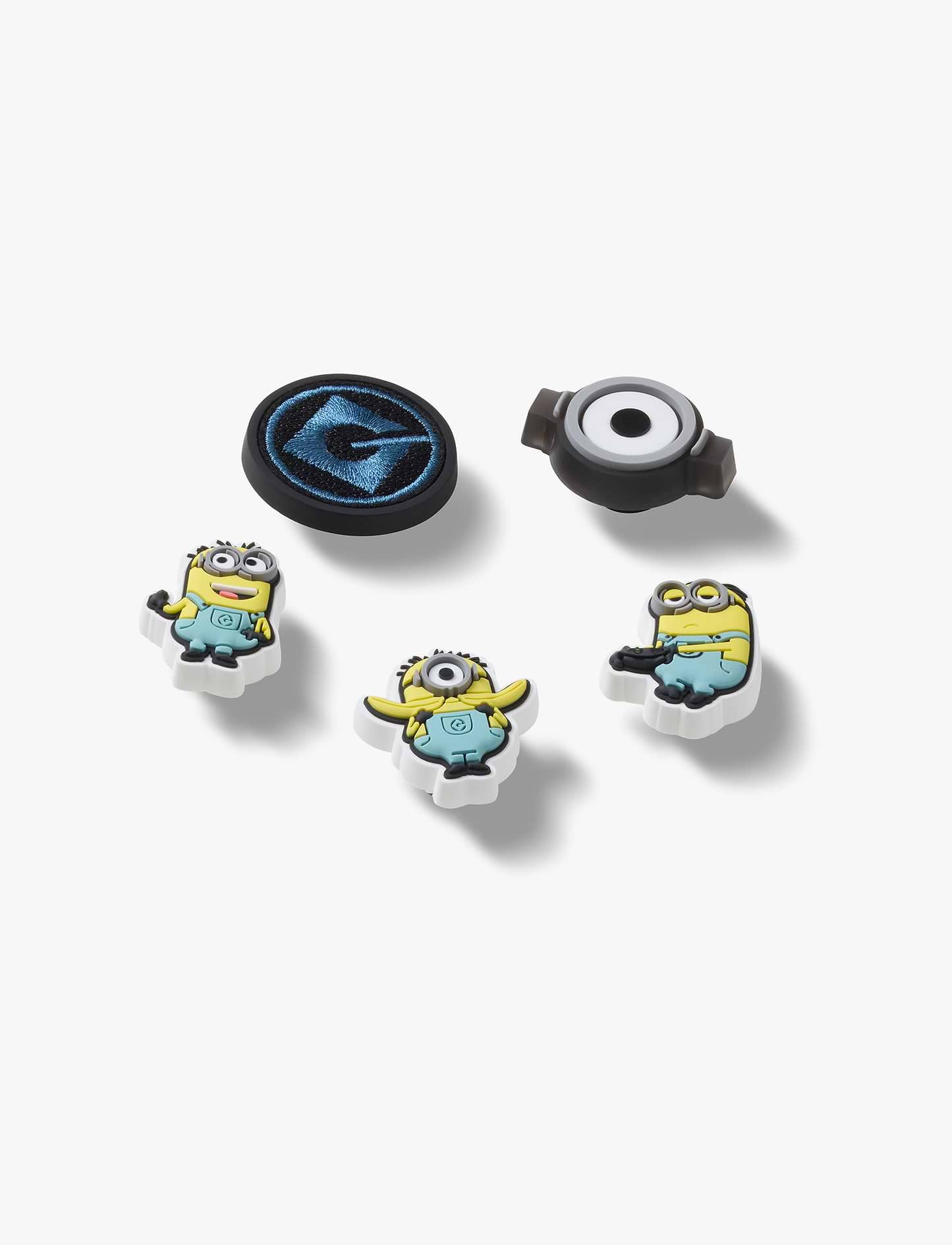 Crocs Jibbitz Minions - מארז 5 ג'יביטים קרוקס