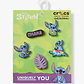 Crocs Jibbitz Stitch Tropical - מארז 5 ג'יביטים קרוקס