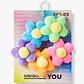 Crocs Jibbitz Plush Flower Power - מארז 5 ג'יביטים קרוקס