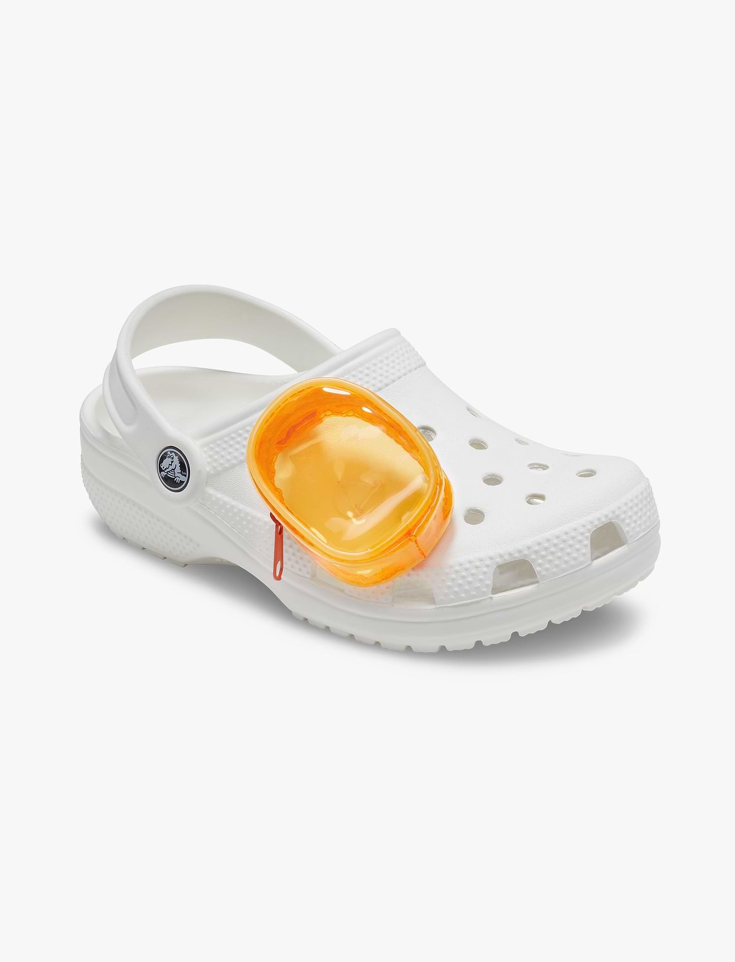 Crocs Jibbitz Festival Clear Pouch - ג'יביט קרוקס פאוץ' כתום שקוף