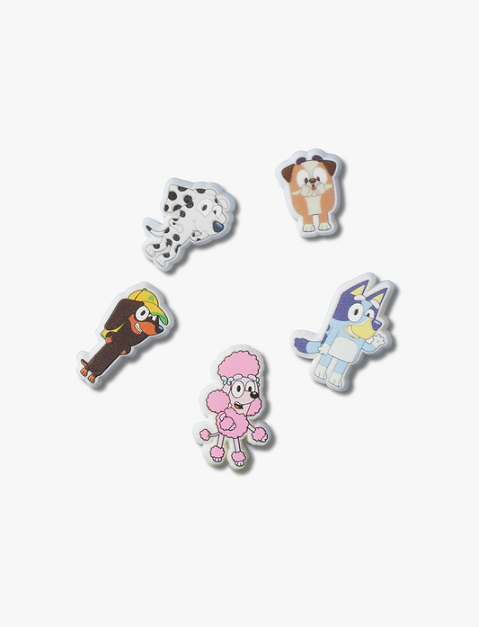 Crocs Jibbitz Bluey - מארז 5 ג'יביטים קרוקס