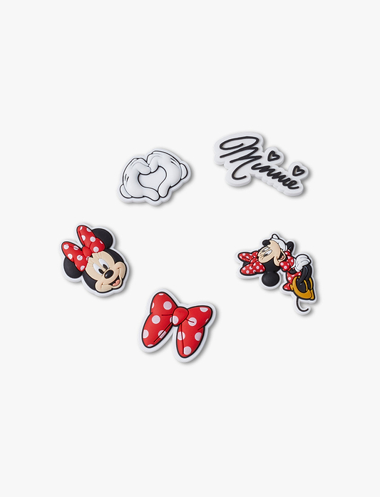 Crocs Jibbitz Minnie Dress - מארז 5 ג'יביטים קרוקס