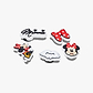Crocs Jibbitz Minnie Dress - מארז 5 ג'יביטים קרוקס