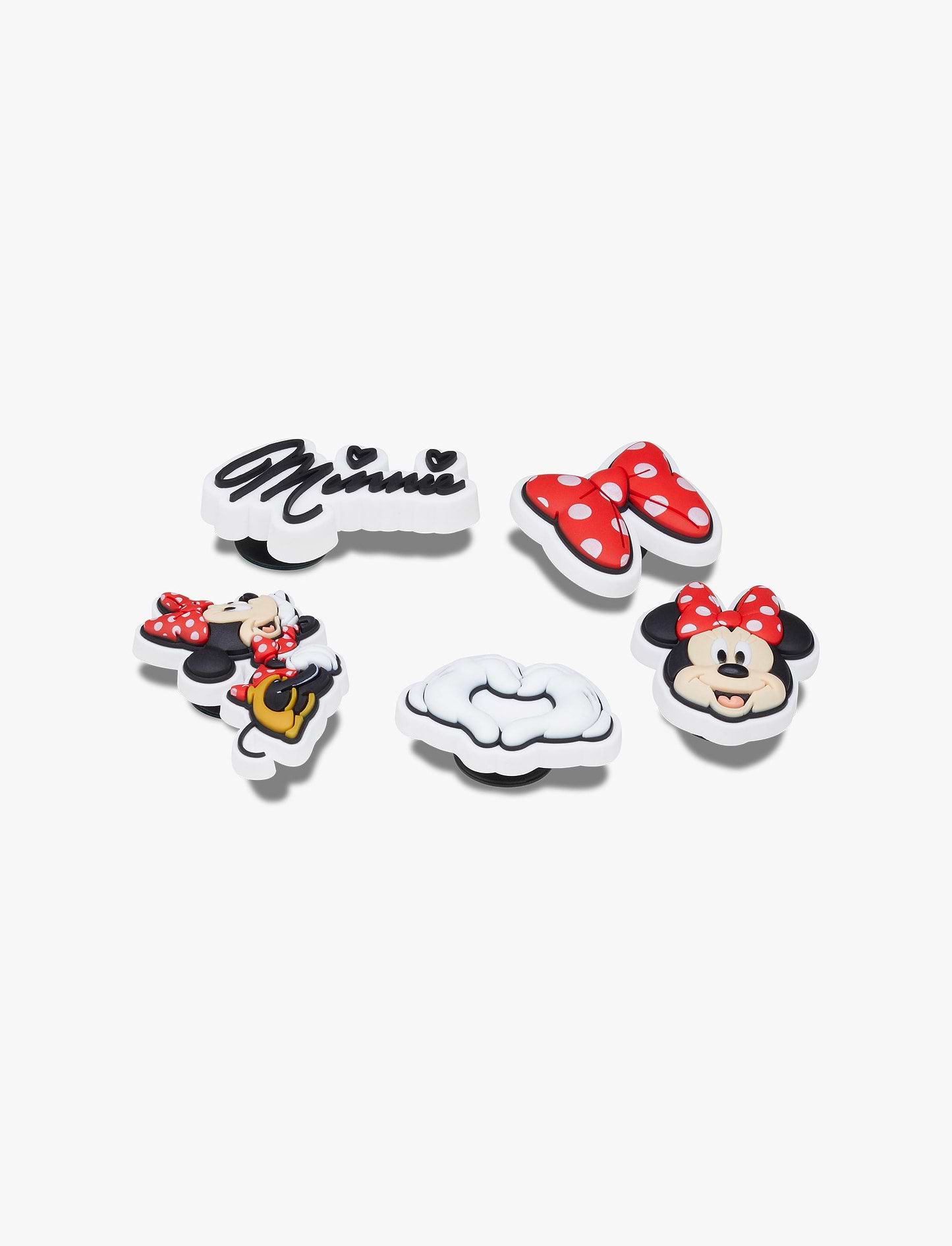 Crocs Jibbitz Minnie Dress - מארז 5 ג'יביטים קרוקס