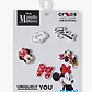Crocs Jibbitz Minnie Dress - מארז 5 ג'יביטים קרוקס