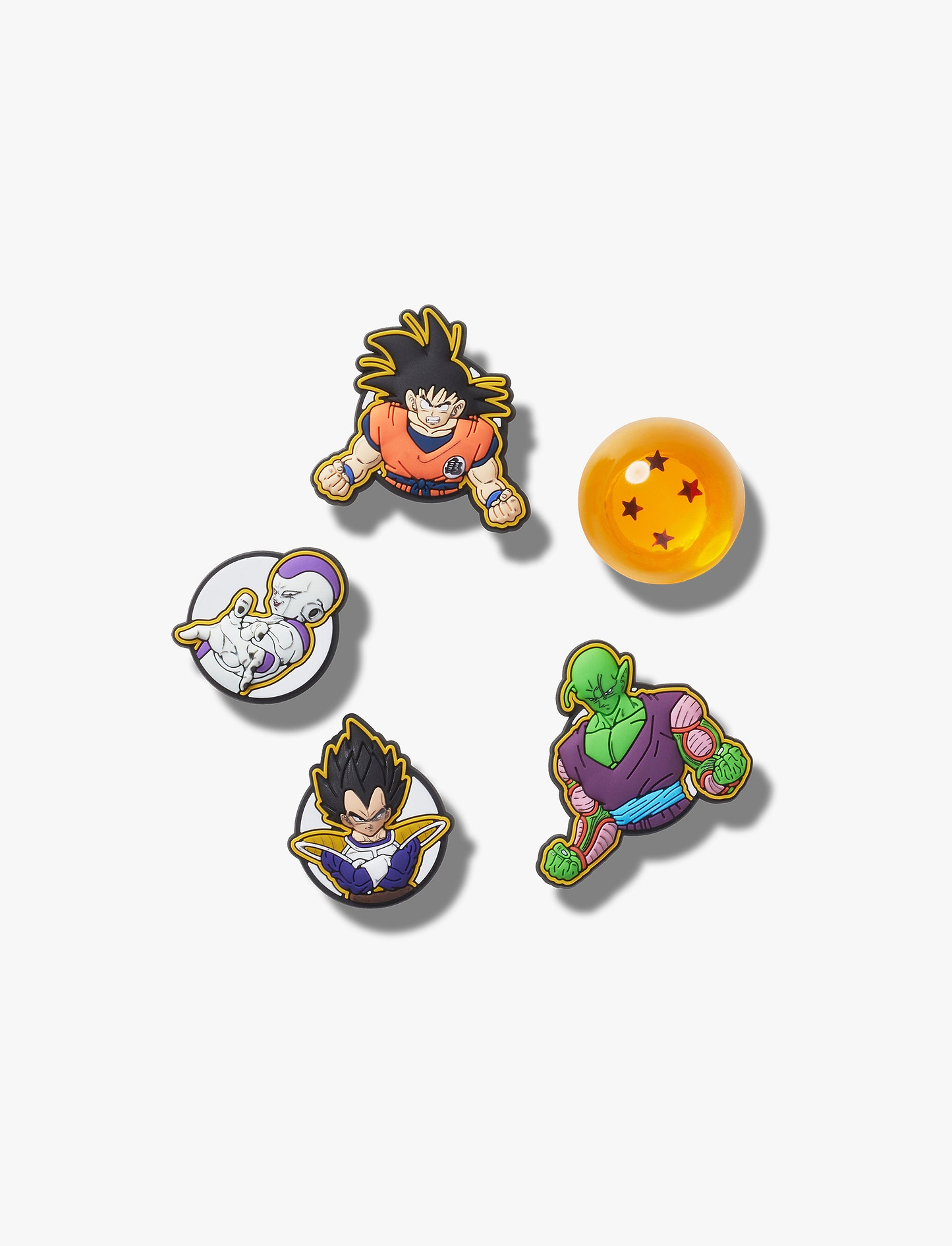 Crocs Jibbitz Dragon Ball Z - מארז 5 ג'יביטים קרוקס