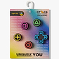 Crocs Jibbitz Game Controller - מארז 5 ג'יביטים קרוקס