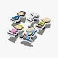 Crocs Jibbitz Peanuts II - מארז 5 ג'יביטים קרוקס