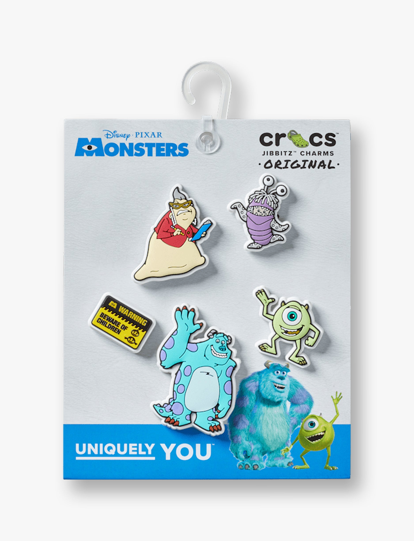 Crocs Jibbitz Monsters Inc 5 Pack - מארז 5 ג'יביטים קרוקס מפלצות בע"מ