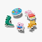 Crocs Jibbitz Peppa Pig - מארז 5 ג'יביטים קרוקס