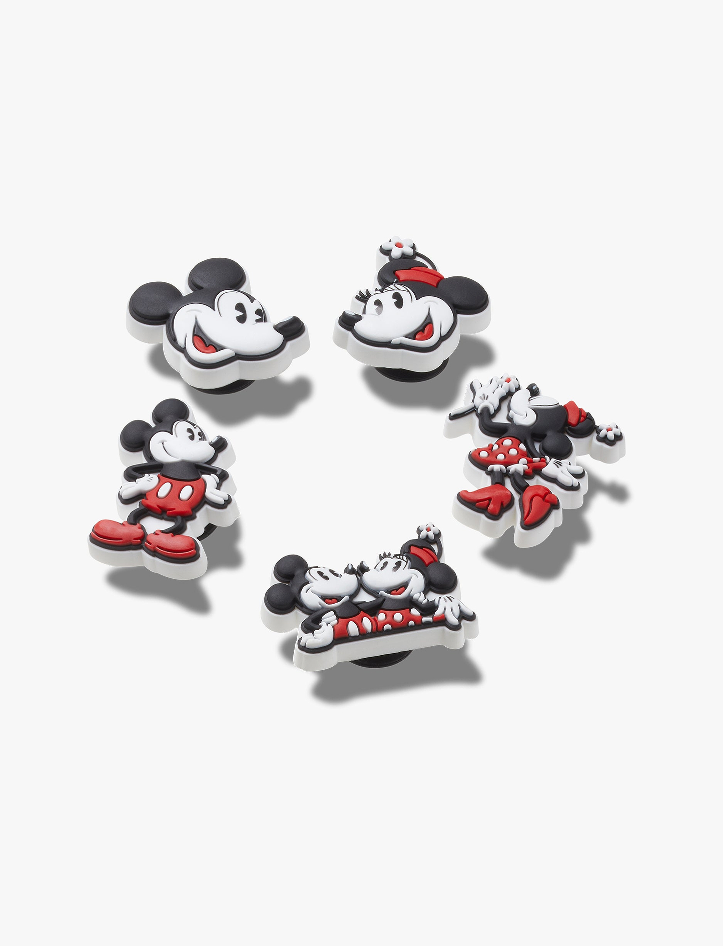 Crocs Jibbitz Mickey and Minnie - מארז 5 ג'יביטים קרוקס