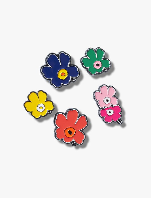 Crocs Jibbitz Marimekko - מארז 5 ג'יביטים קרוקס