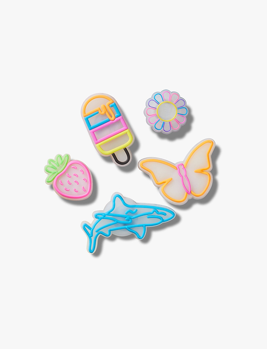 Crocs Lights Up Summer - מארז 5 ג'יביטים קרוקס