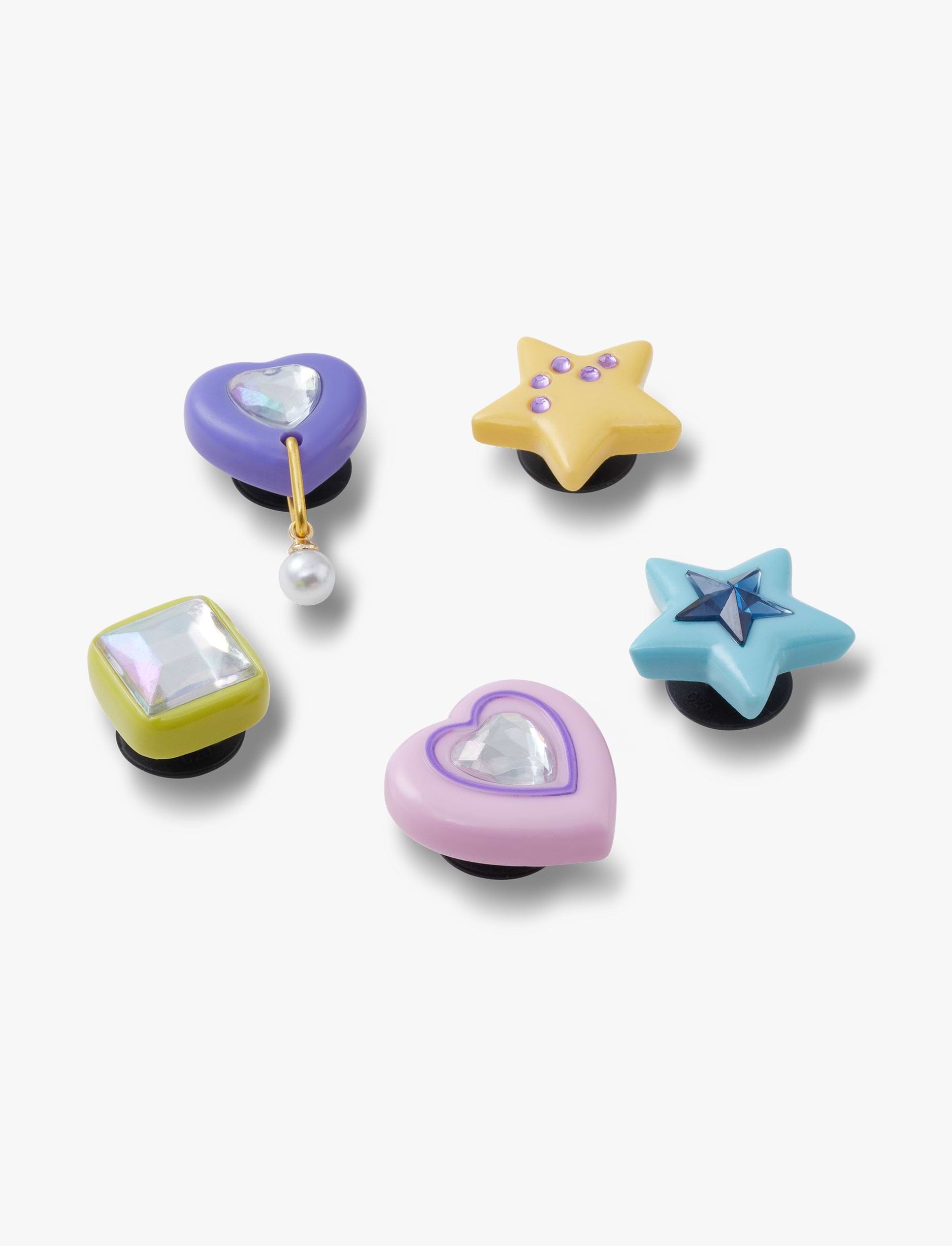 Crocs Jibbitz Dazzling Game - מארז 5 ג'יביטים קרוקס