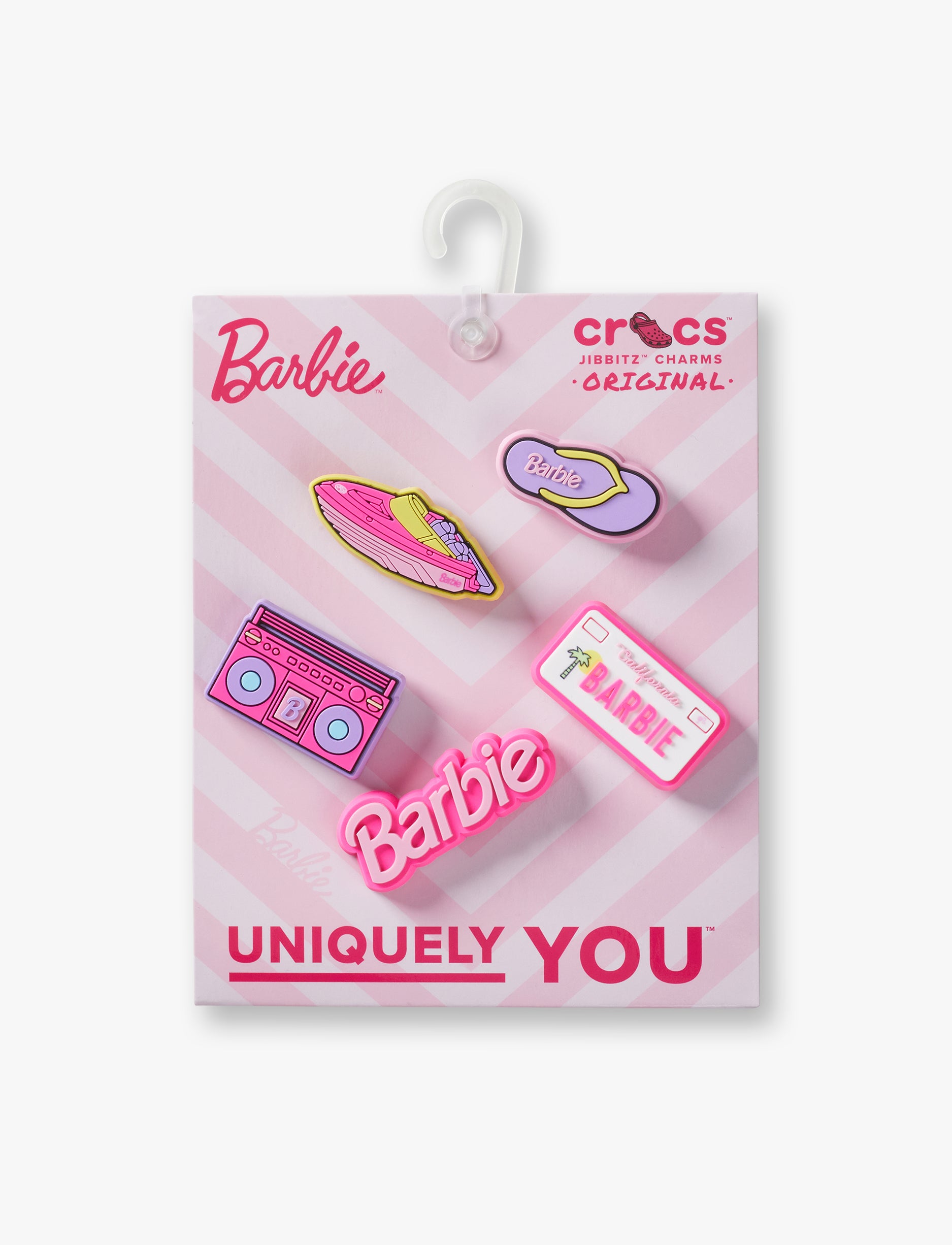 Crocs Jibbitz Barbie Retro - מארז 5 ג'יביטים קרוקס