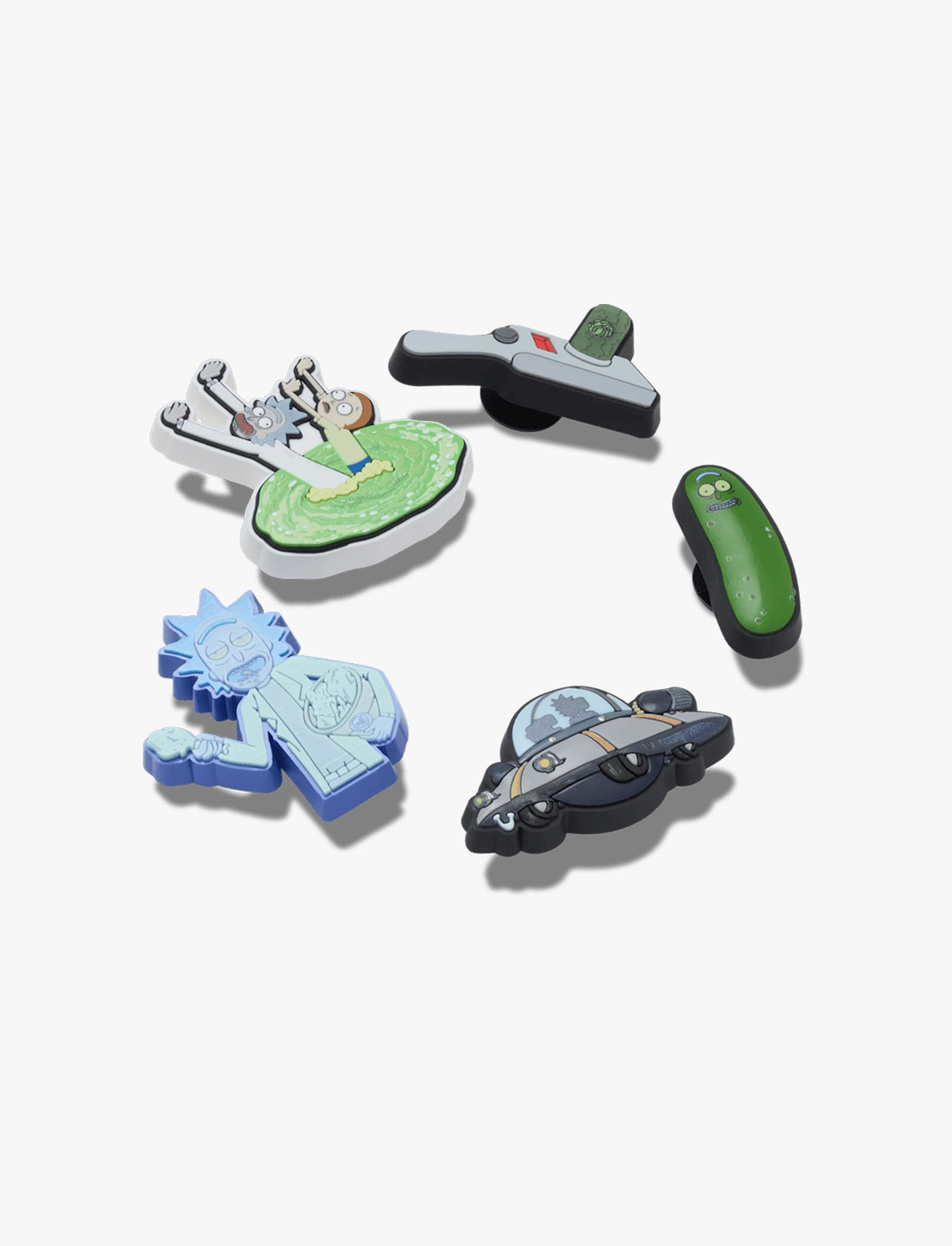 Crocs Jibbitz Rick and Morty - מארז 5 ג'יביטים קרוקס
