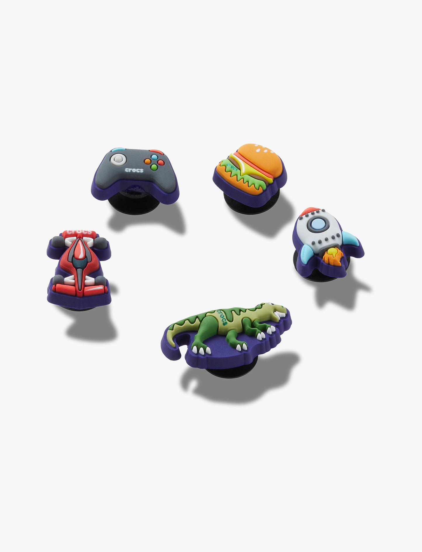 Crocs Jibbitz Tiny Boy Favorites - מארז 5 ג'יביטים קרוקס