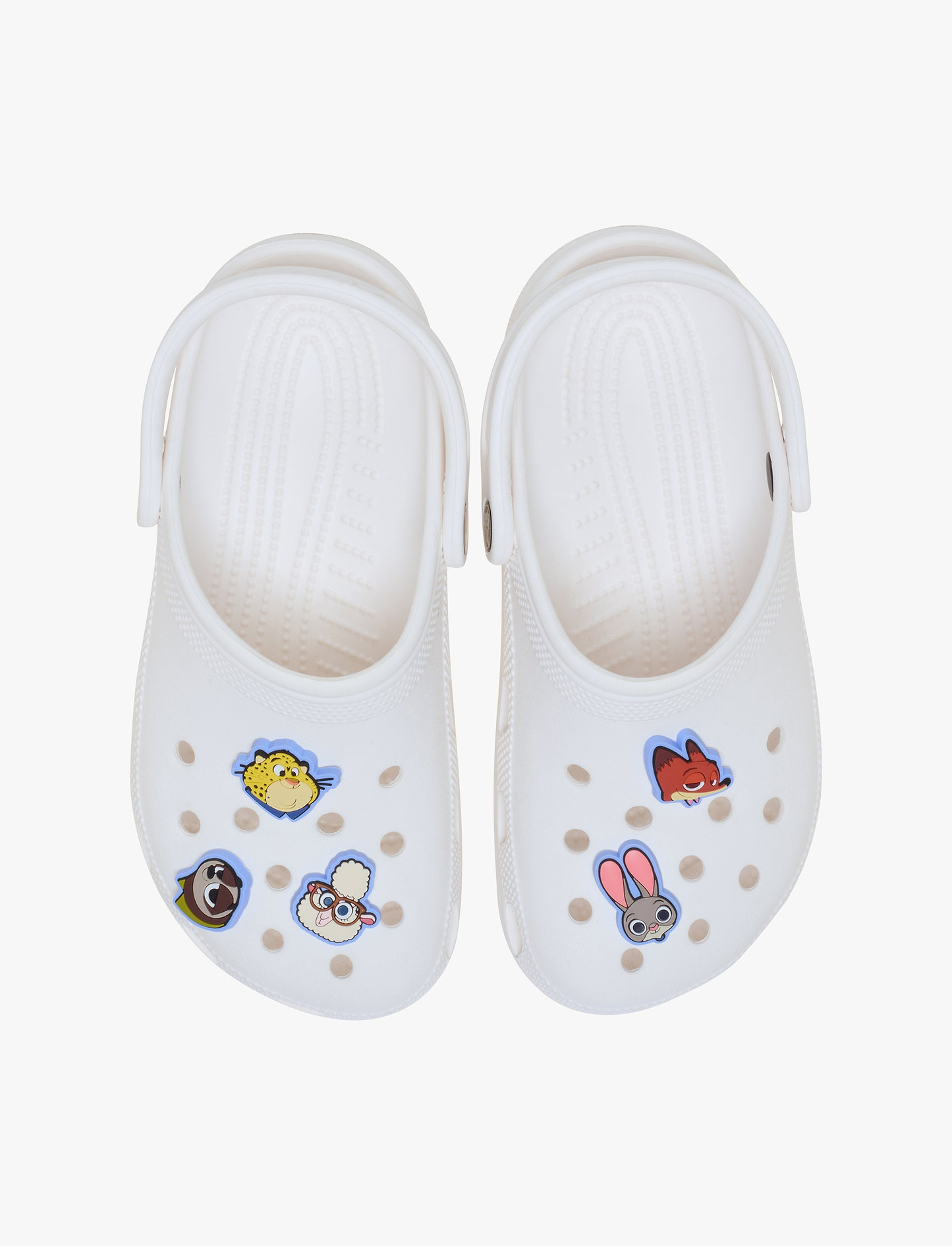 Crocs Jibbitz Zootopia – מארז 5 ג'יביטים קרוקס