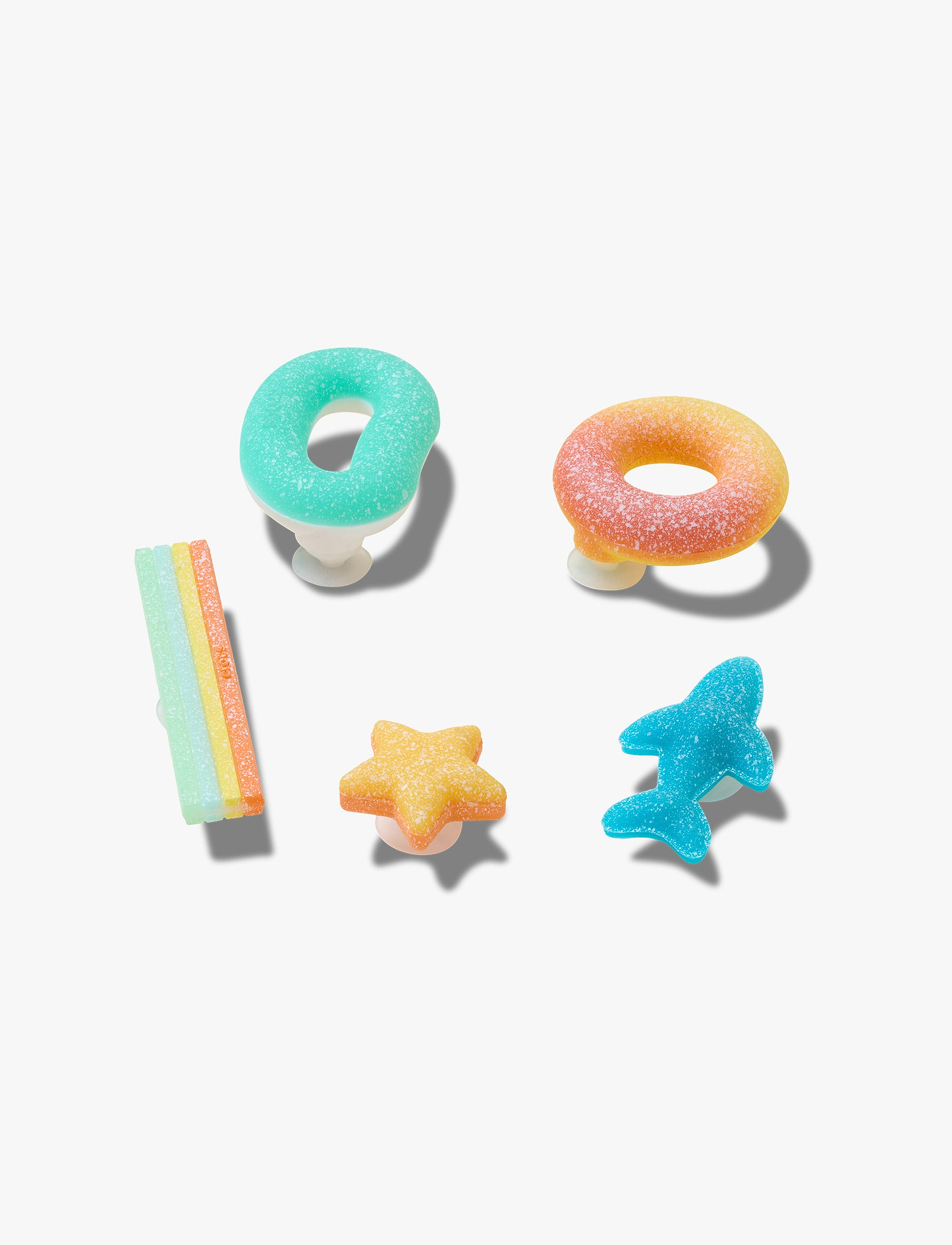 Crocs Jibbitz Yummy Colorful Candy - מארז 5 ג'יביטים קרוקס