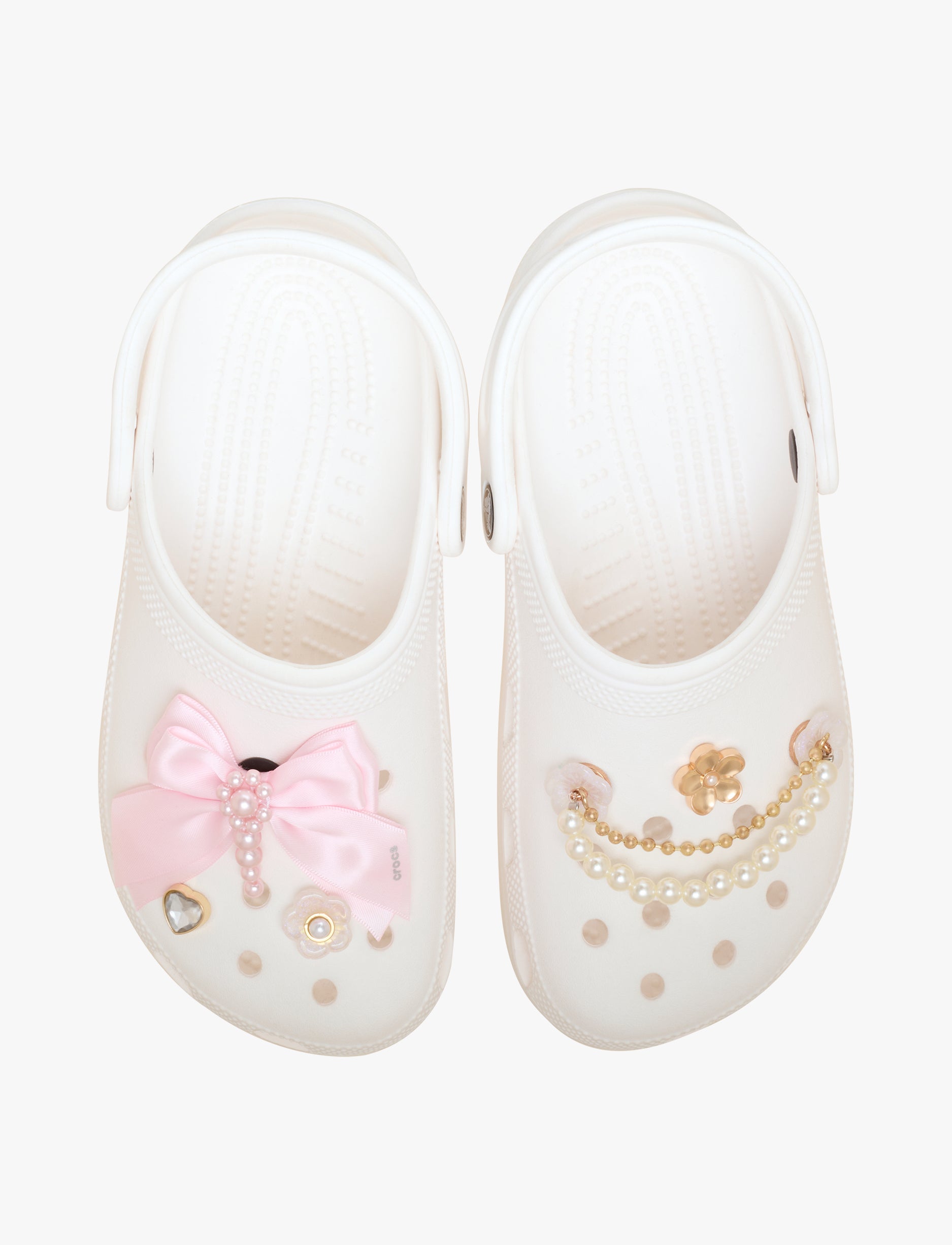 Crocs Jibbitz Gorgeous Pearls - מארז 5 ג'יביטים קרוקס