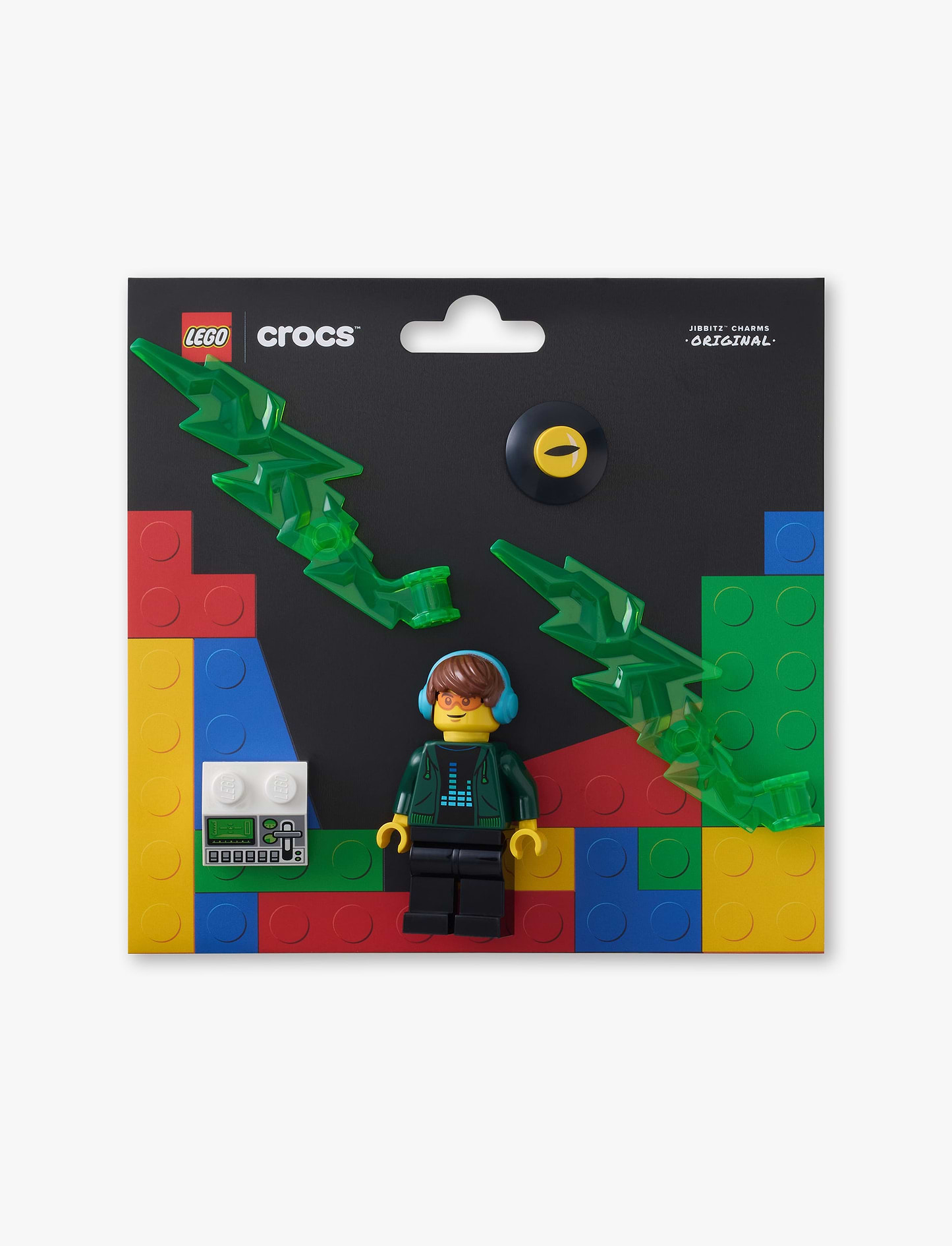 Crocs 4LW Gaming - מארז 5 ג'יביטים קרוקס לגו