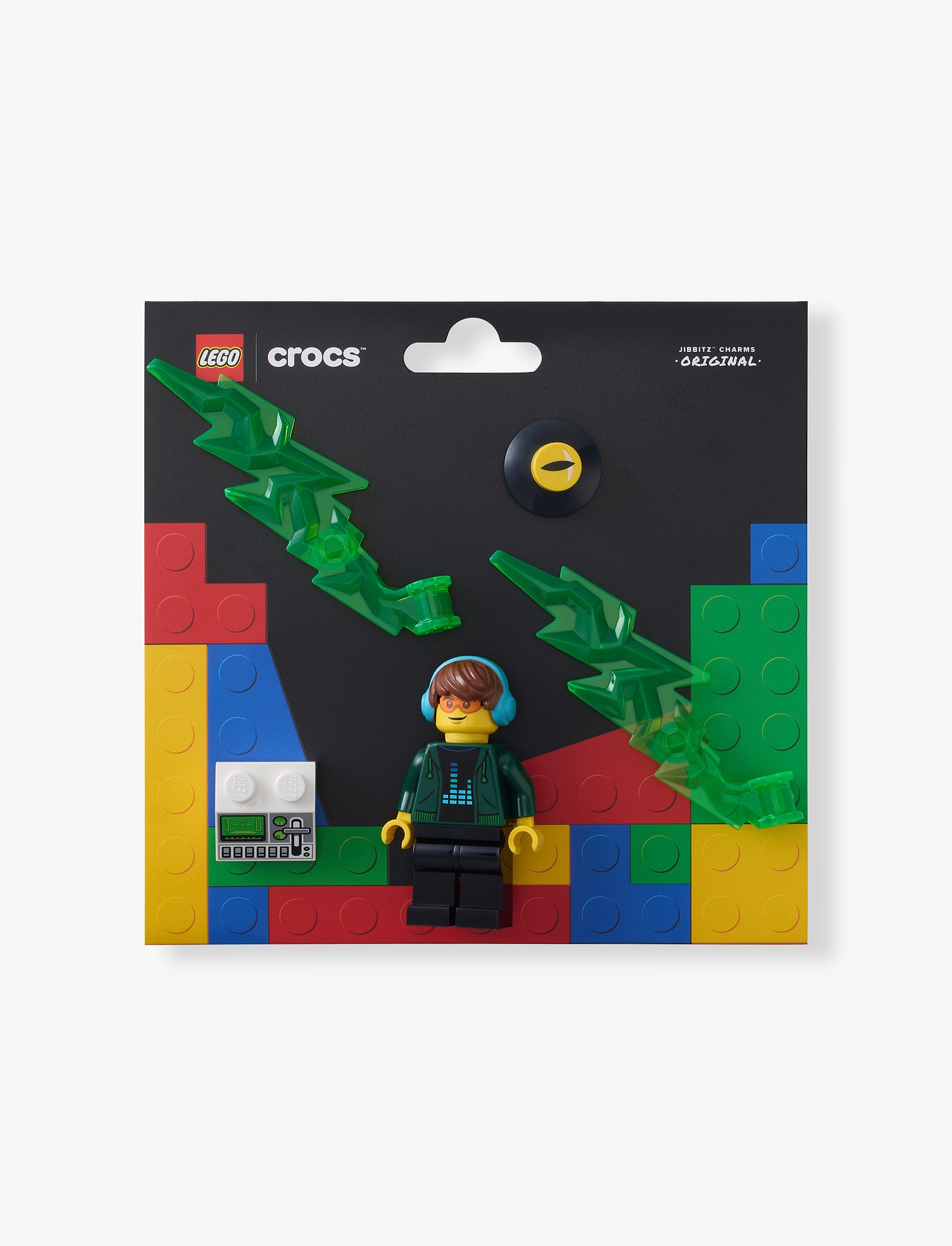 Crocs 4LW Gaming - מארז 5 ג'יביטים קרוקס לגו