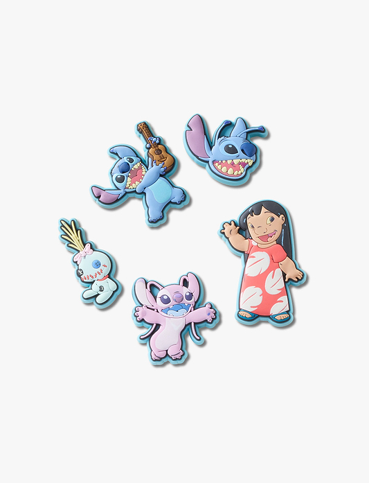 Crocs Jibbitz Stitch Refresh - מארז 5 ג'יביטים קרוקס סטיץ'