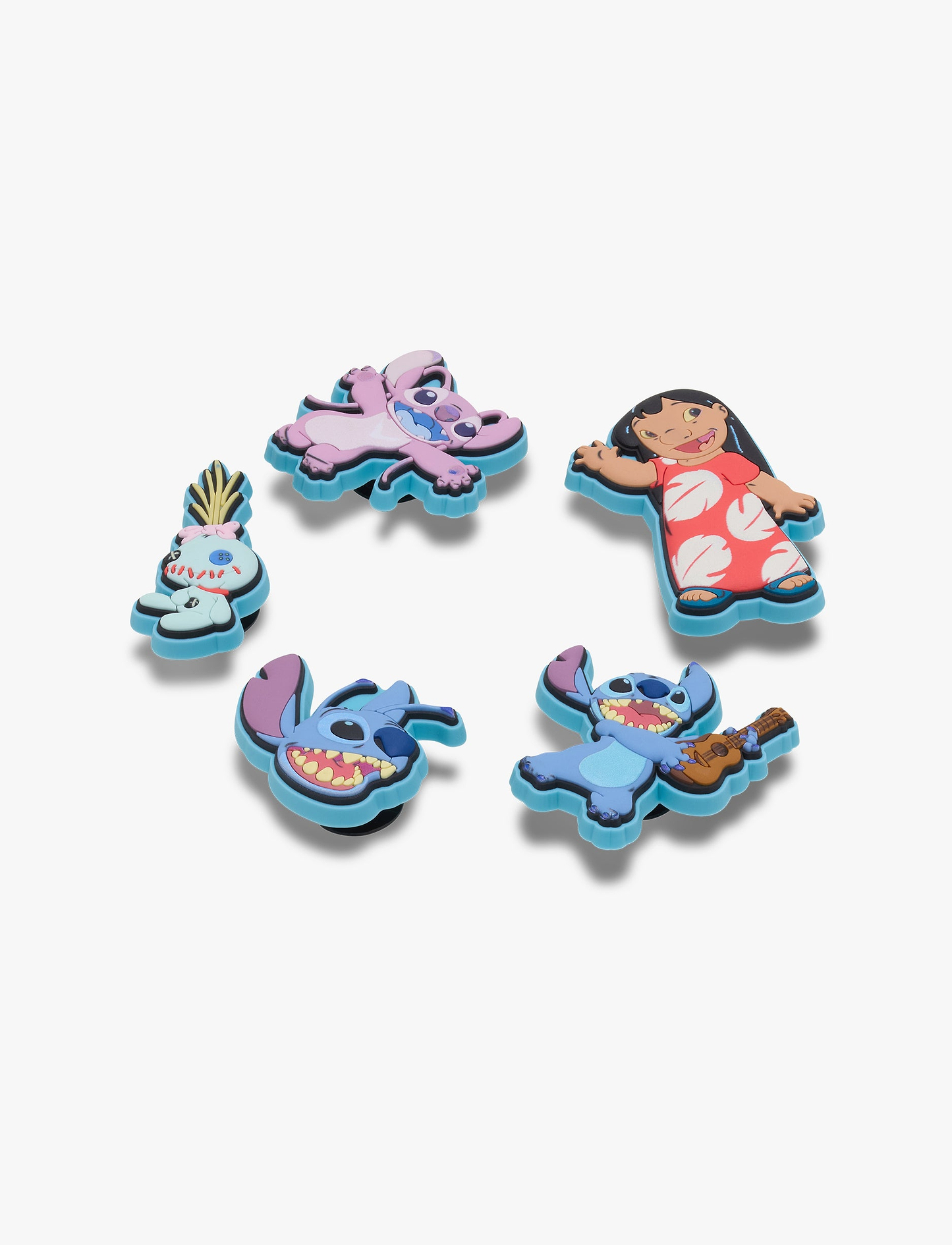 Crocs Jibbitz Stitch Refresh - מארז 5 ג'יביטים קרוקס סטיץ'