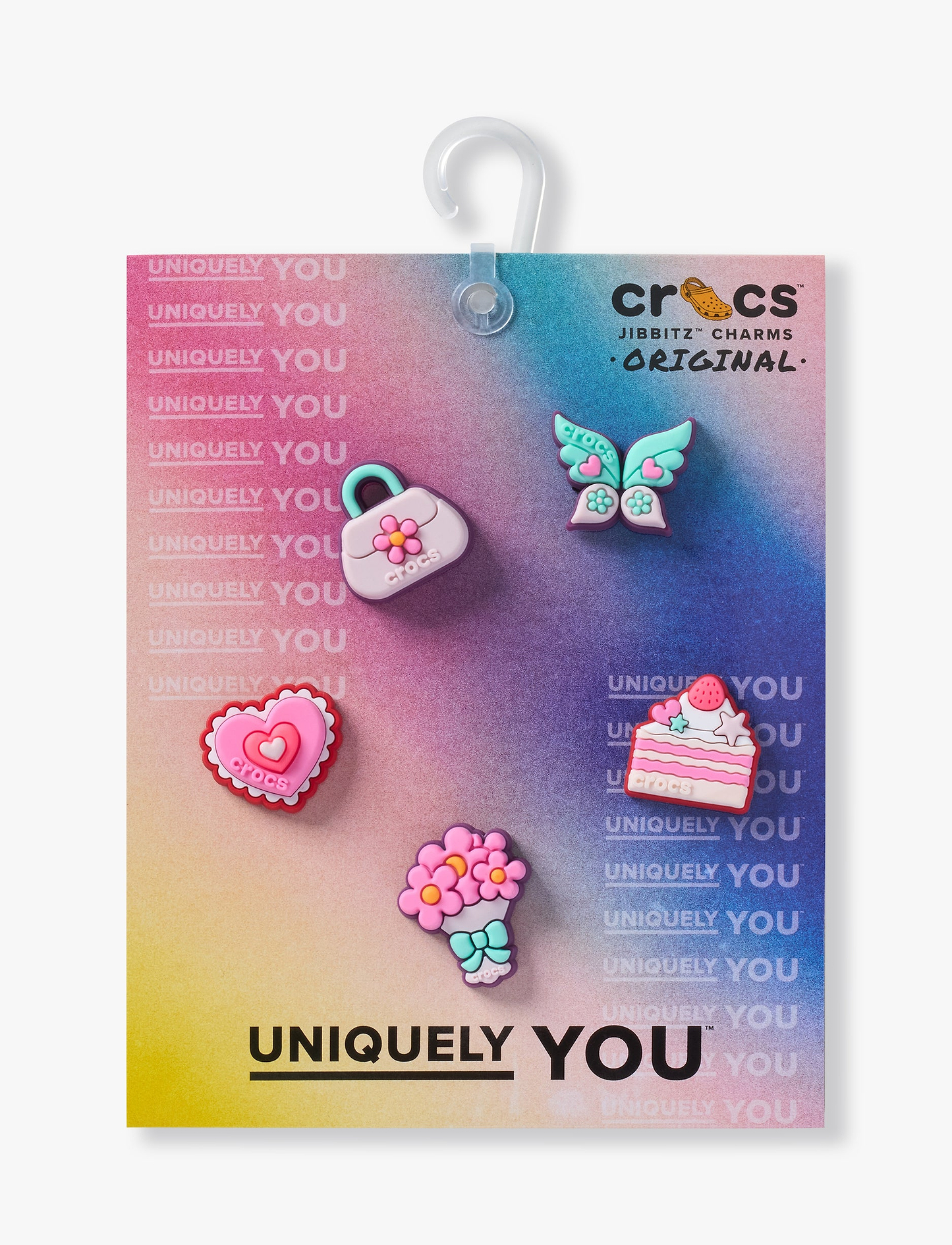Crocs Jibbitz Fashion Girly - מארז 5 ג'יביטים קרוקס