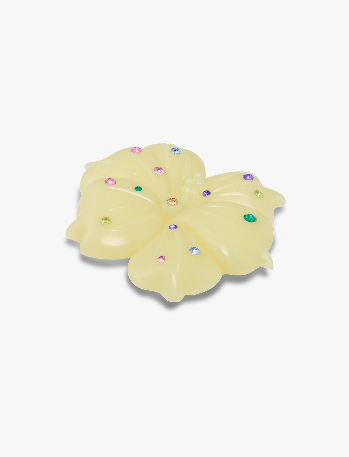 Crocs Jibbitz Mega Yellow Gem Hibiscus - ג'יביט קרוקס