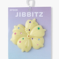 Crocs Jibbitz Mega Yellow Gem Hibiscus - ג'יביט קרוקס