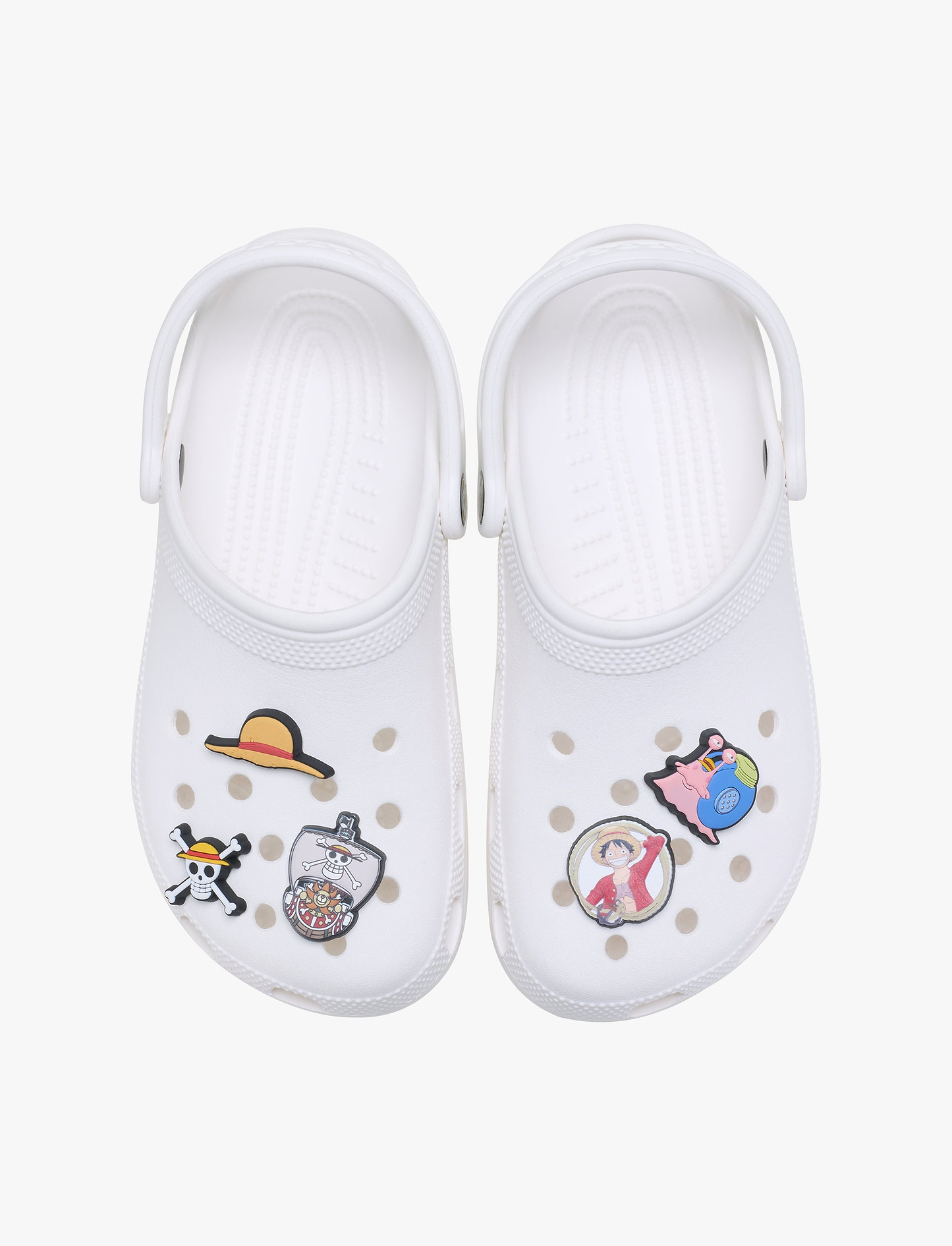 Crocs Jibbitz One Piece Luffy - מארז 5 ג'יביטים קרוקס
