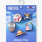 Crocs Jibbitz One Piece Luffy - מארז 5 ג'יביטים קרוקס