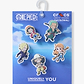 Crocs Jibbitz One Piece - מארז 5 ג'יביטים קרוקס