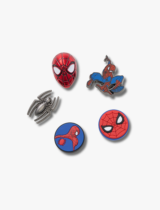 Crocs Jibbitz Spiderman II - מארז 5 ג'יביטים קרוקס