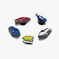 Crocs Jibbitz Glow Street Race - מארז 5 ג'יביטים קרוקס