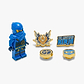 Crocs Jibbitz Ninjago Jay - מארז 5 ג'יביטים קרוקס נינג'גו ג'יי