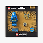 Crocs Jibbitz Ninjago Jay - מארז 5 ג'יביטים קרוקס נינג'גו ג'יי