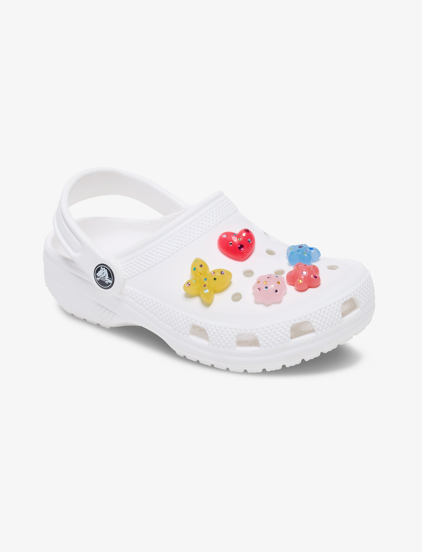 Crocs Jibbitz Dainty Gem Floral - מארז 5 ג'יביטים קרוקס פרחים ואבני חן