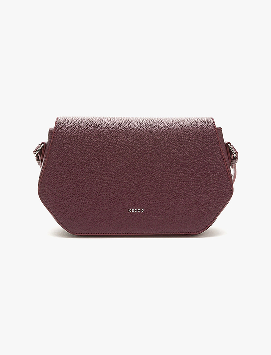 Keddo Women Side Bag 358100/09 - תיק צד קדו אדום יין לנשים