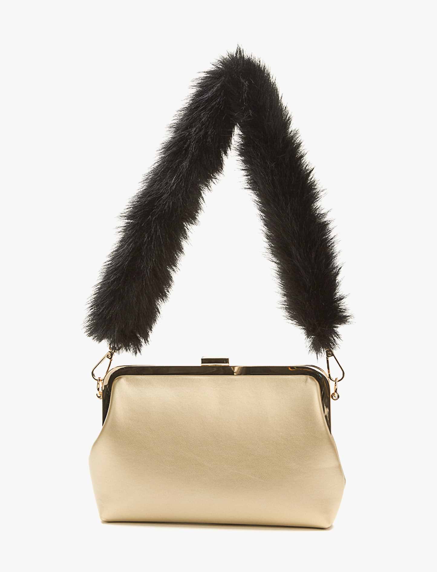 Keddo Women Side Bag 358100/20 - תיק צד קדו זהב לנשים