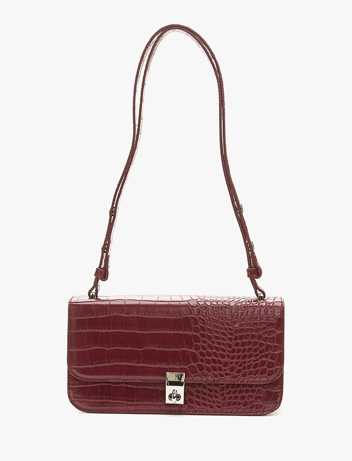 Keddo Women Side Bag 358100/31 - תיק צד קדו אדום יין לנשים