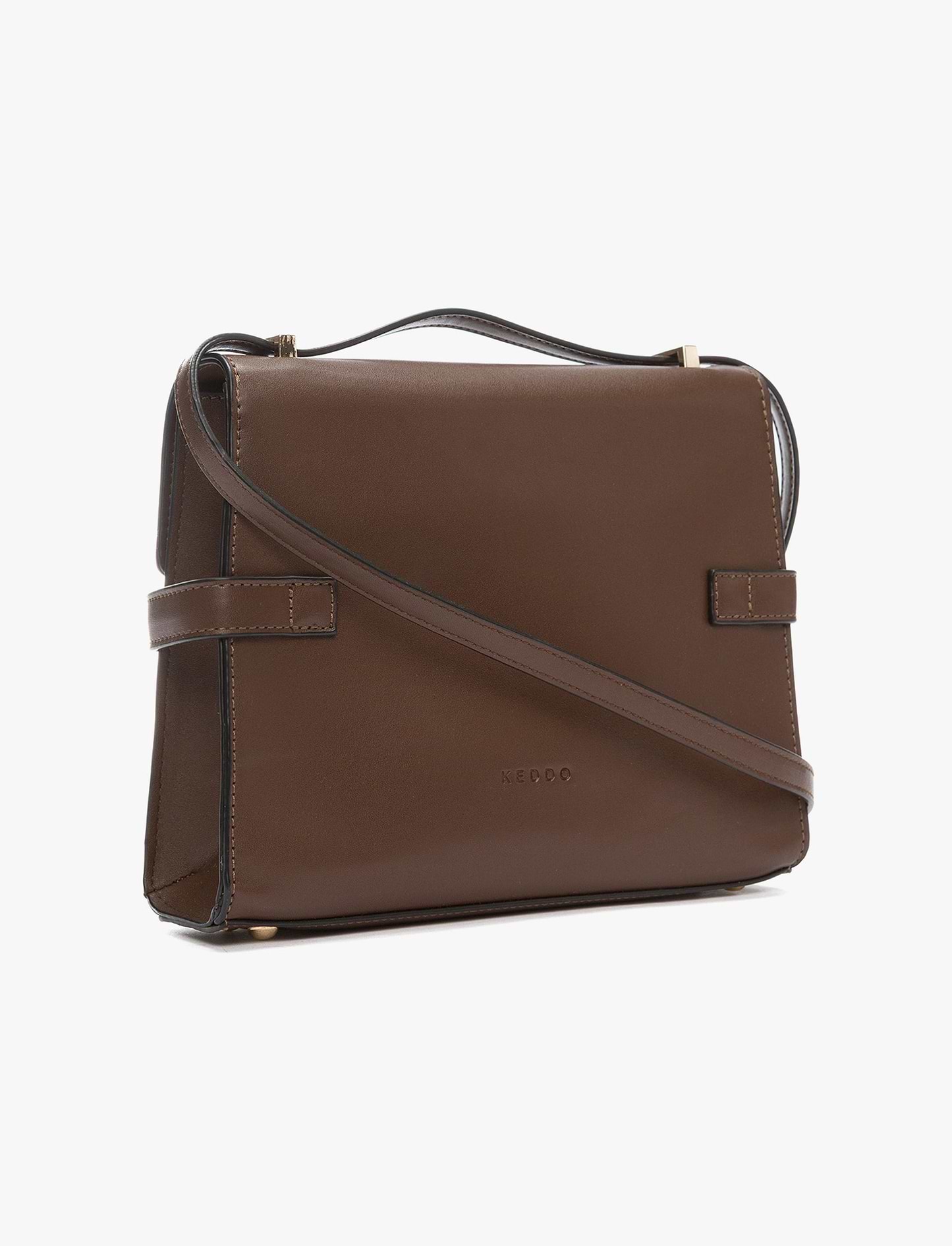 Keddo Women Side Bag 358106/05 - תיק צד קדו חום לנשים