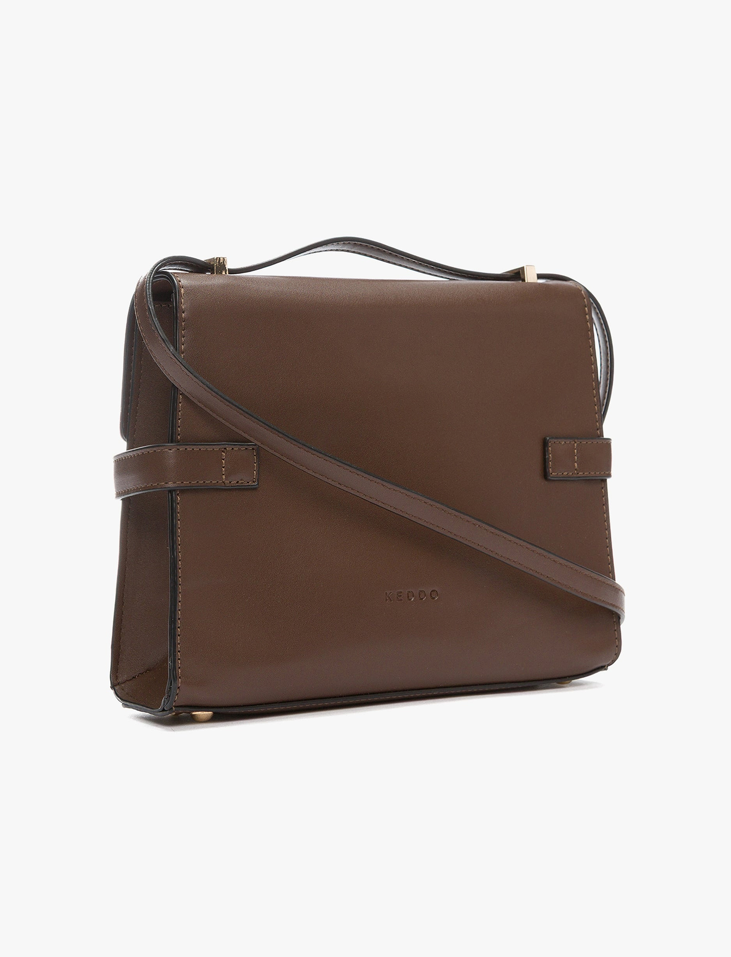 Keddo Women Side Bag 358106/05 - תיק צד קדו חום לנשים
