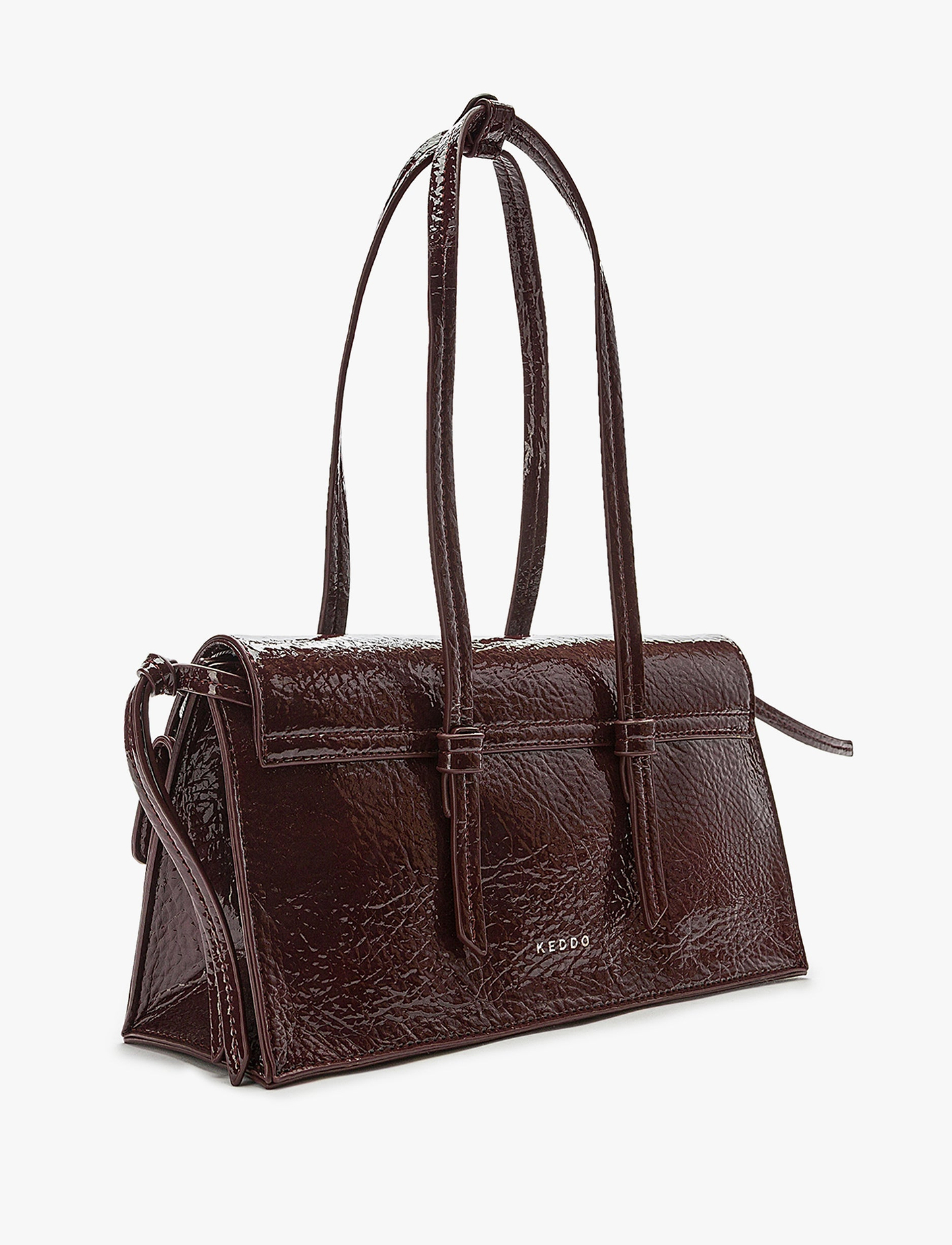 Keddo Women Side Bag 358108/12 - תיק צד קדו אדום יין לנשים