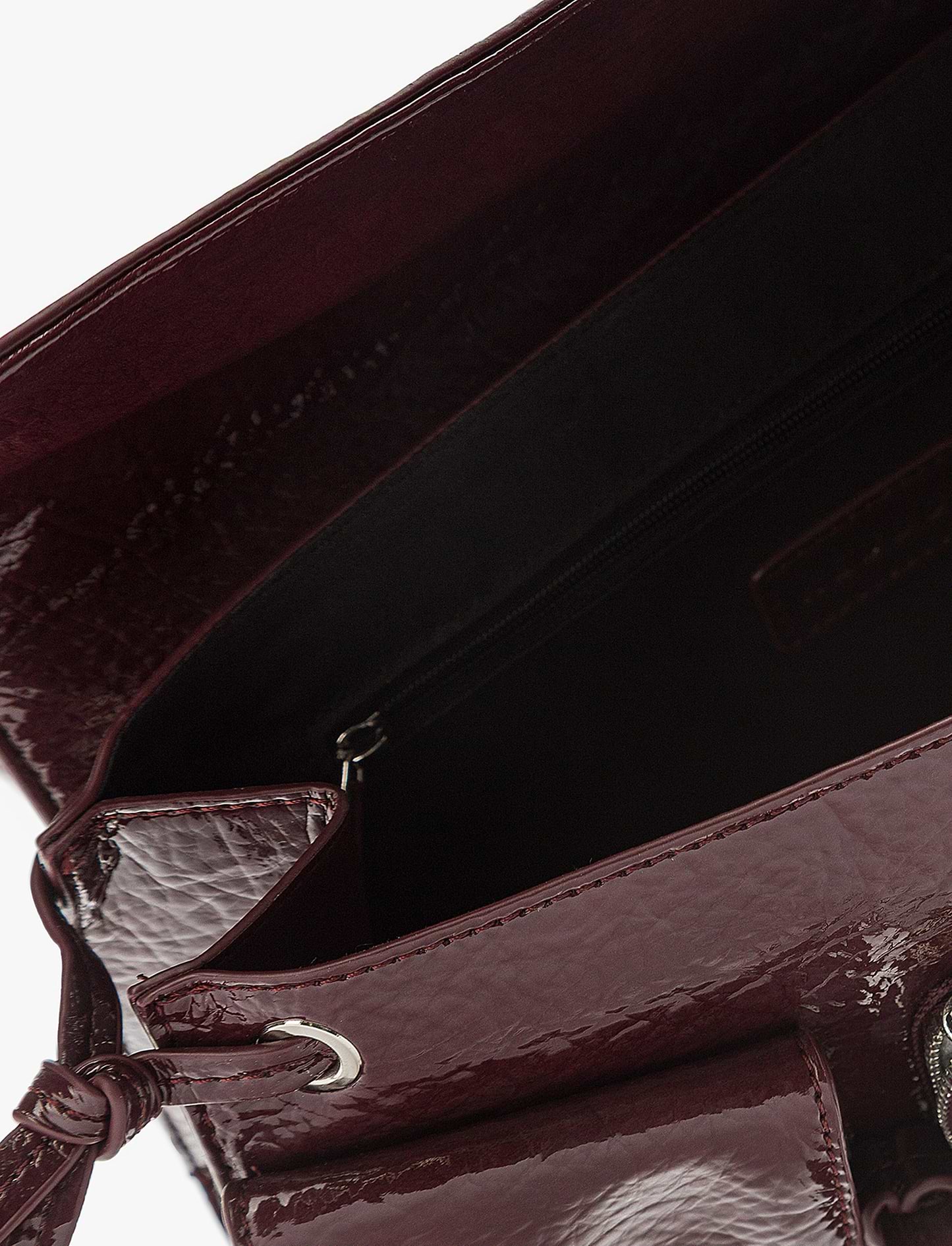 Keddo Women Side Bag 358108/12 - תיק צד קדו אדום יין לנשים