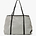 Keddo Tote Bag 367100/15 - תיק צד קדו לנשים בצבע אפור/שחור