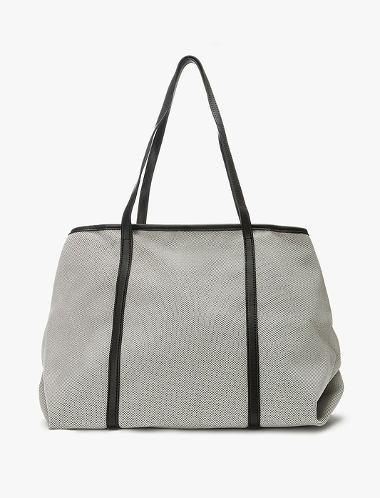 Keddo Tote Bag 367100/15 - תיק צד קדו לנשים בצבע אפור/שחור